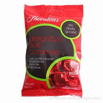 Food Grade Plastic Grocery Bag for Caramels and Candy, High Barrier